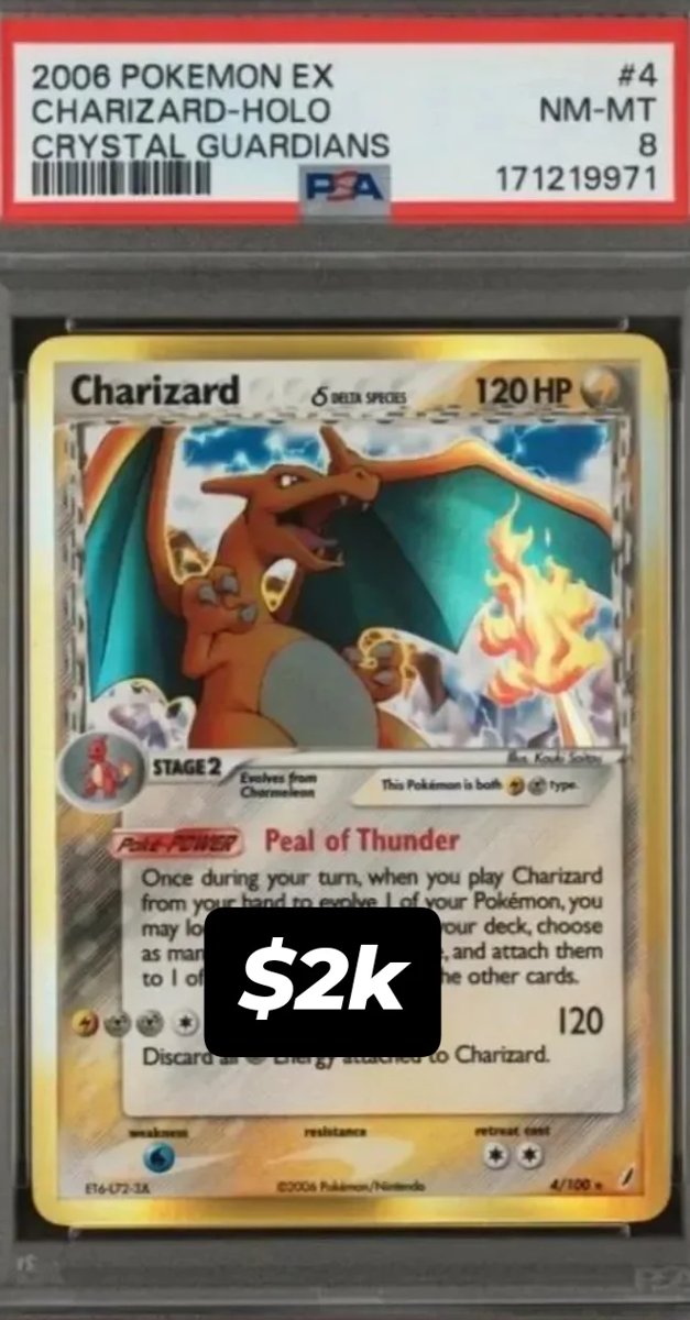 Charizard PSA NM-MT 8
