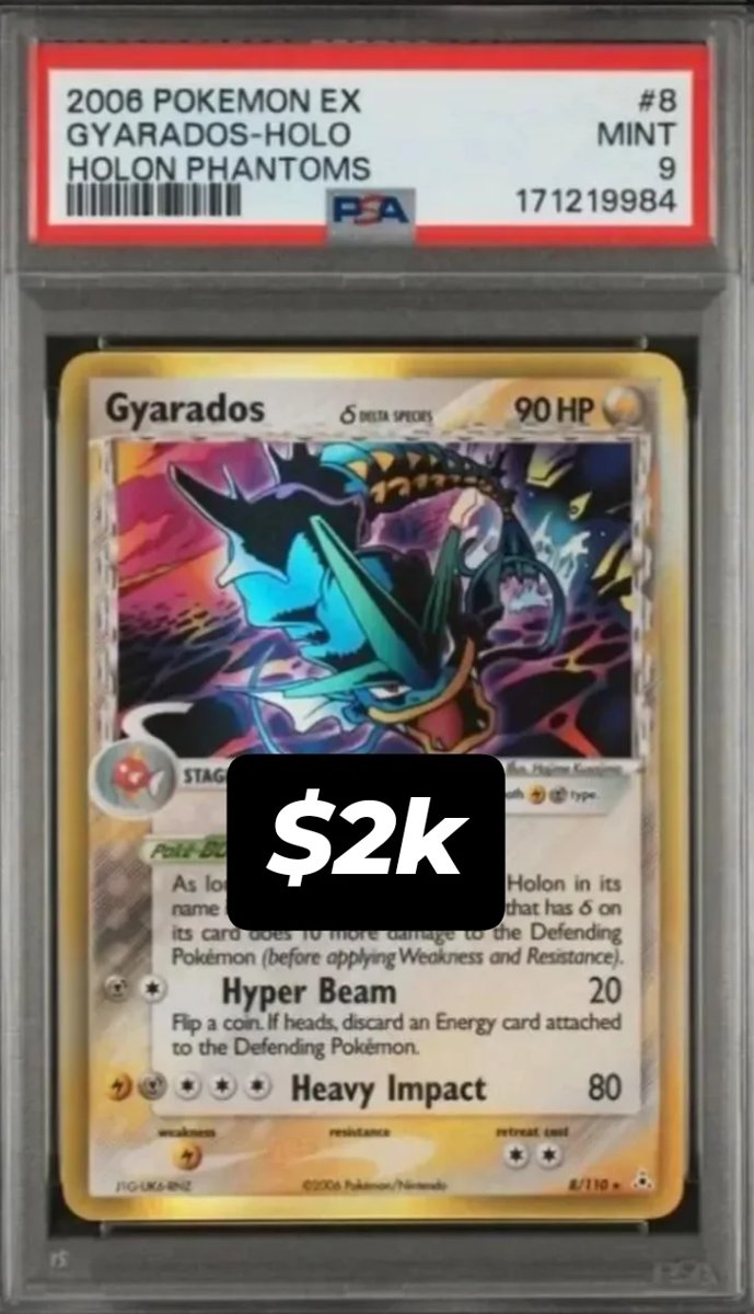 Gyarados PSA MINT 9
