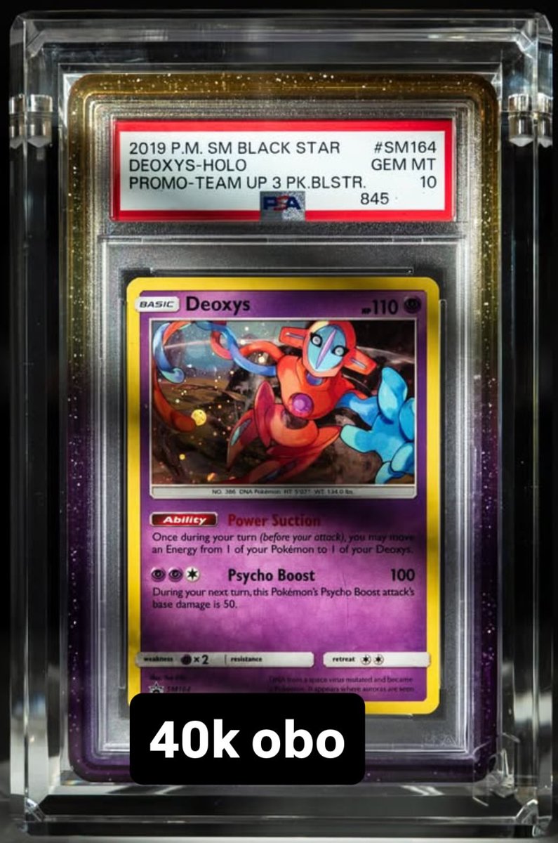Deoxys PSA GEM MT 10
