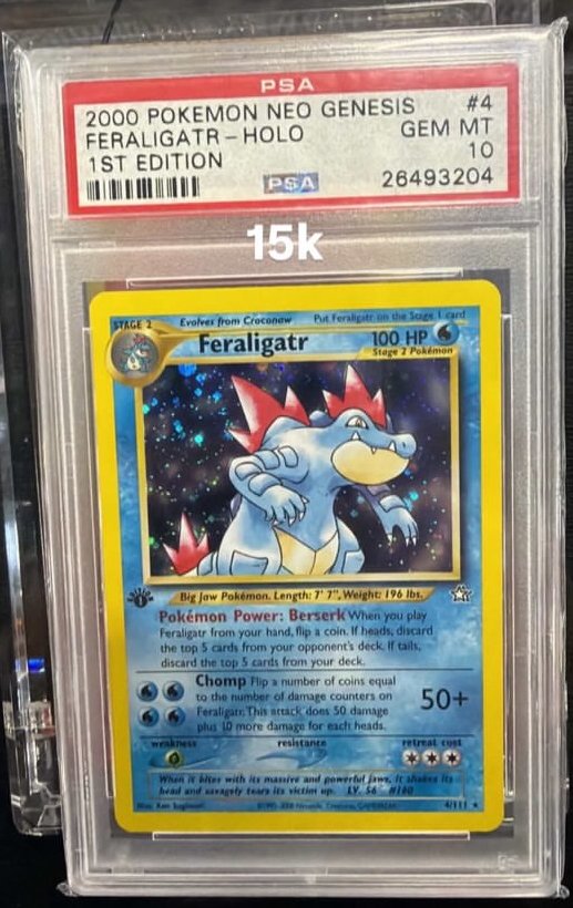 Feraligatr PSA GEM MT 10