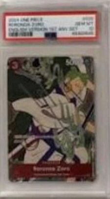 Roronoa Zoro PSA GEM MT 10