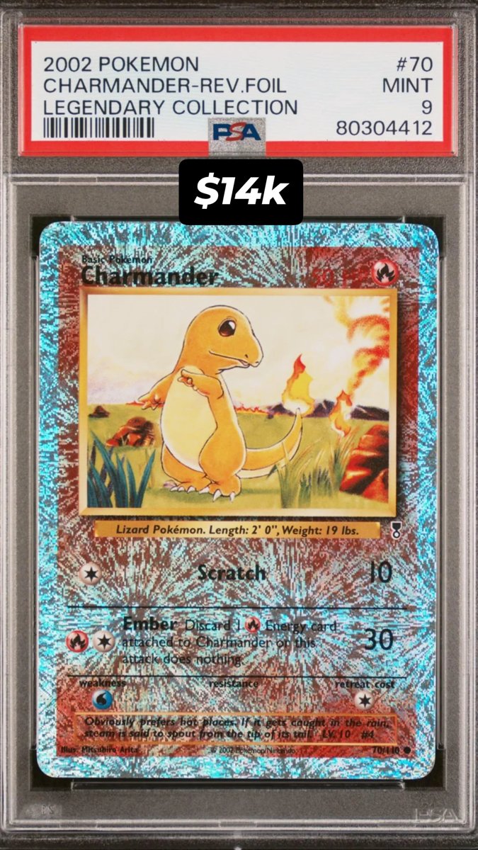 Charmander PSA MINT 9